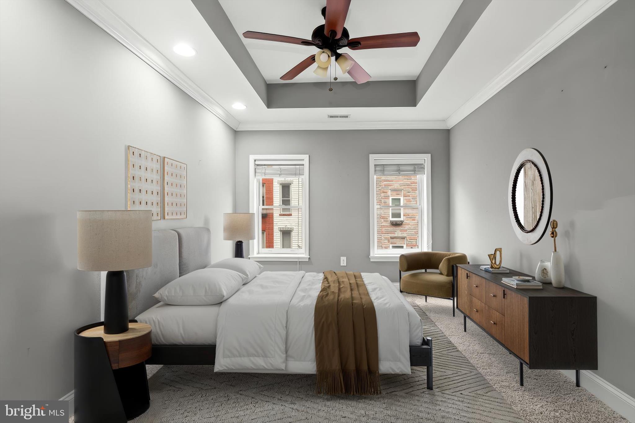 910 South Decker Avenue Baltimore, MD 21224 - Photo 18 of 60 Primary Bedroom Suite- Virtually Staged