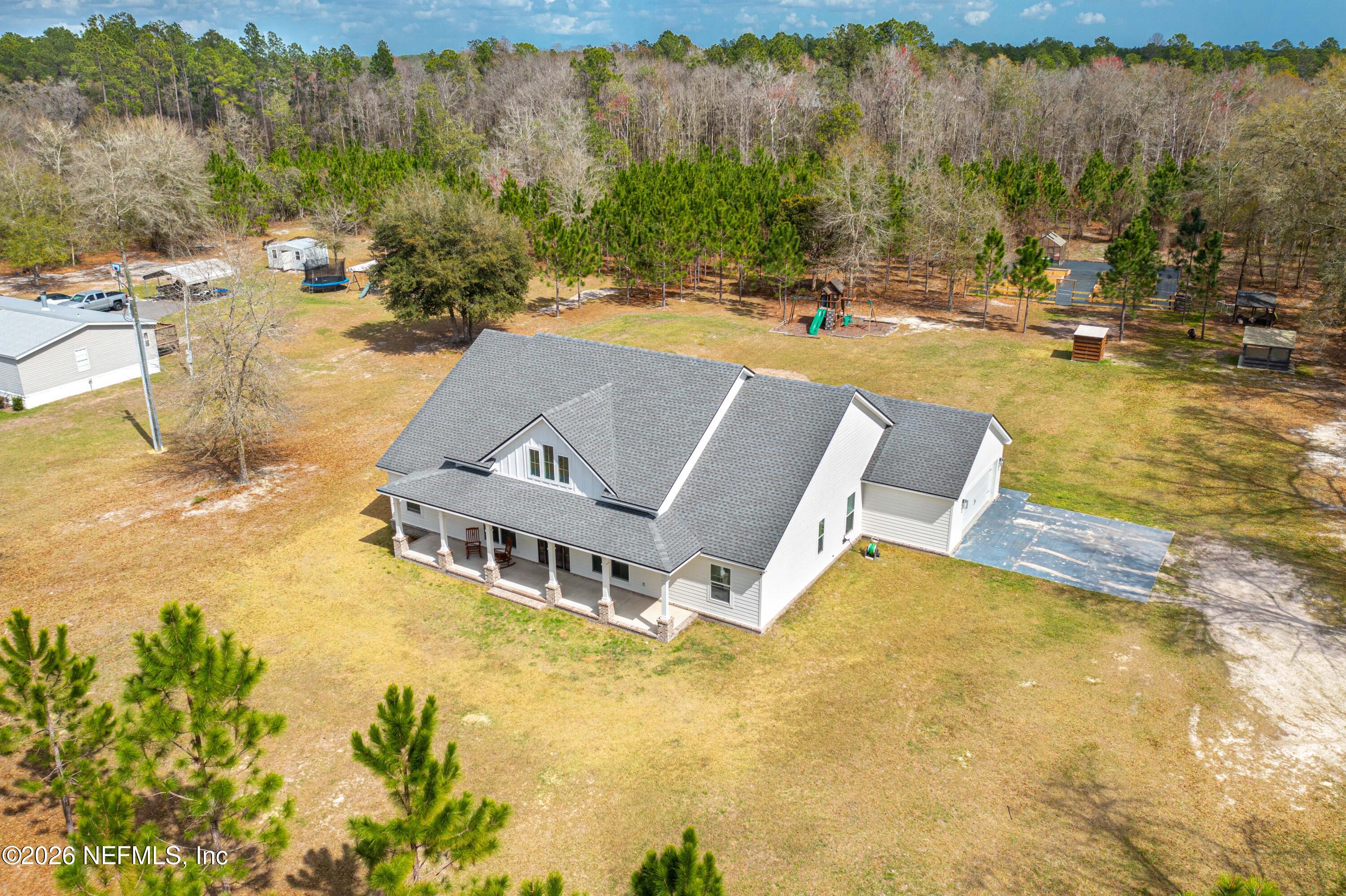 13689 Bob Burnsed Road Glen St. Mary, FL 32040 - Photo 35 of 44 Aerial View