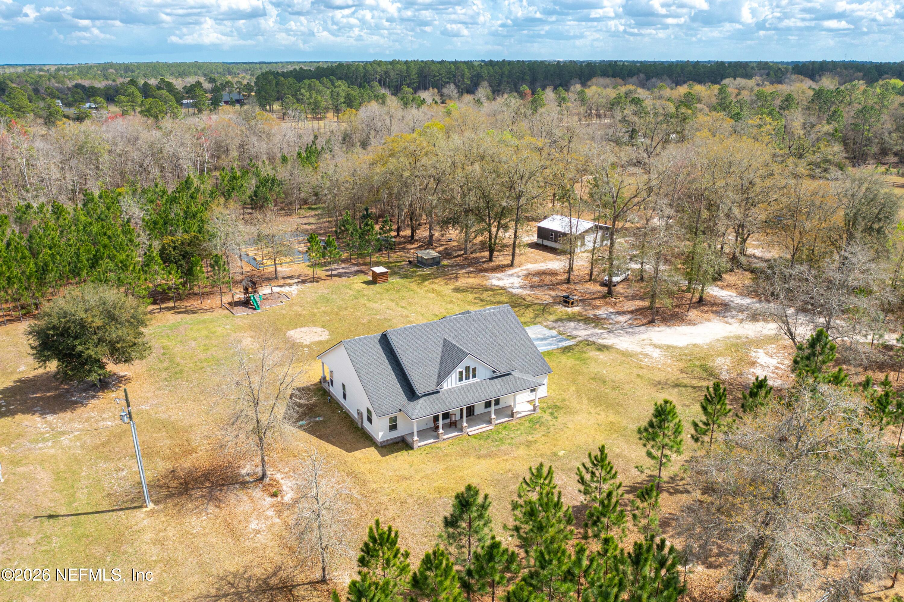 13689 Bob Burnsed Road Glen St. Mary, FL 32040 - Photo 36 of 44 Aerial View