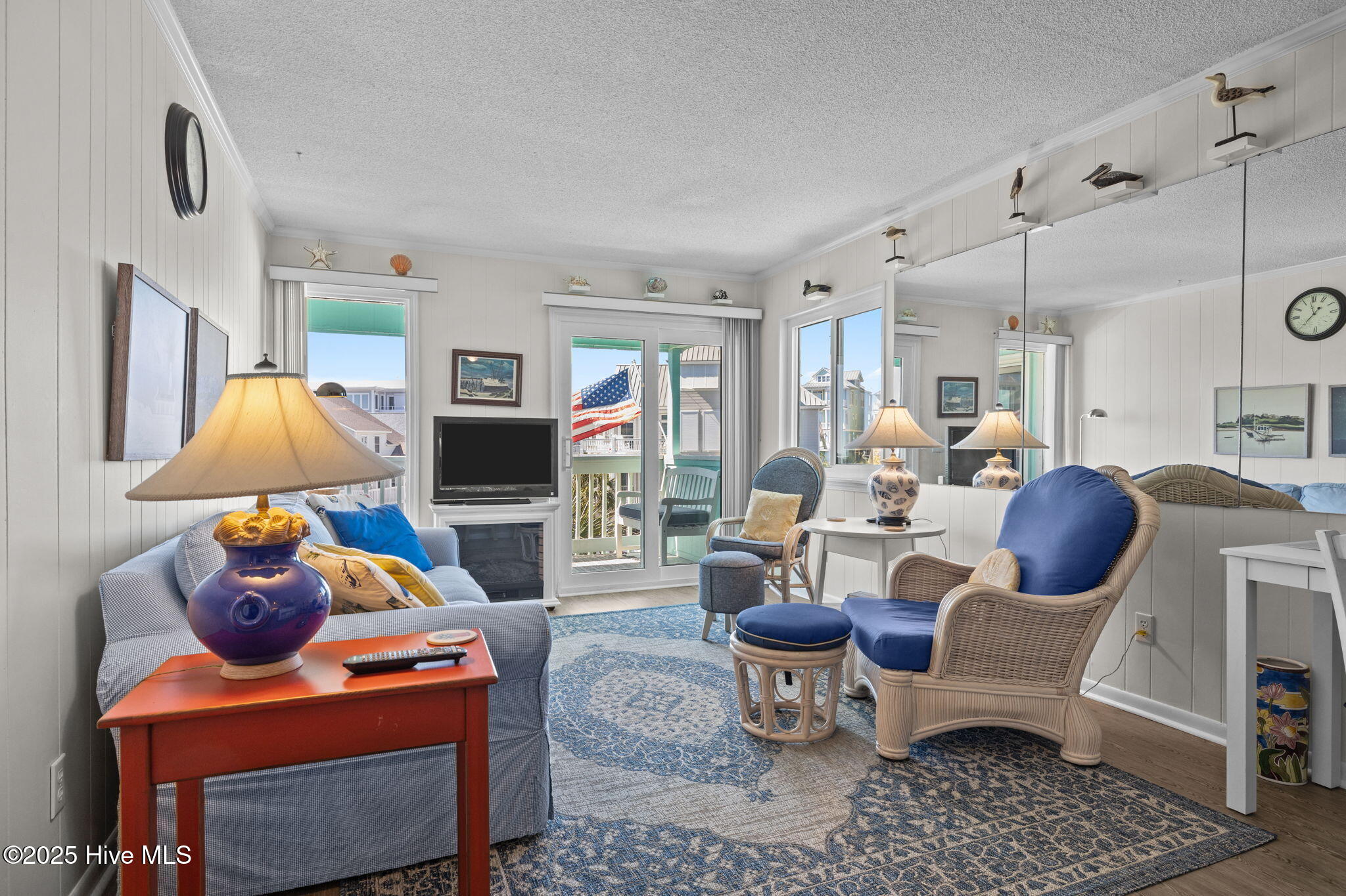 301 Commerce Way, Unit 252 Atlantic Beach, NC 28512 - Photo 7 of 39 Living Room to Balcony