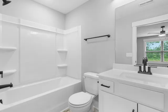 a view of a garden with lake view