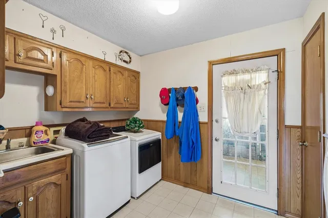 a room with storage and utility