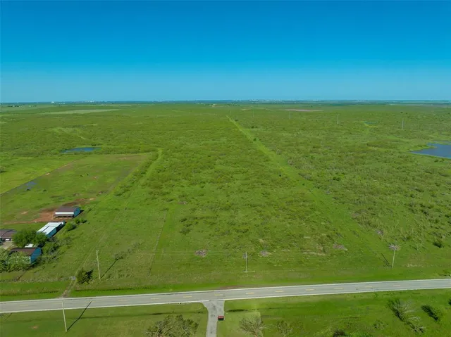 a view of an ocean and beach