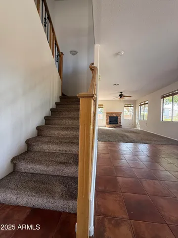 a view of empty room