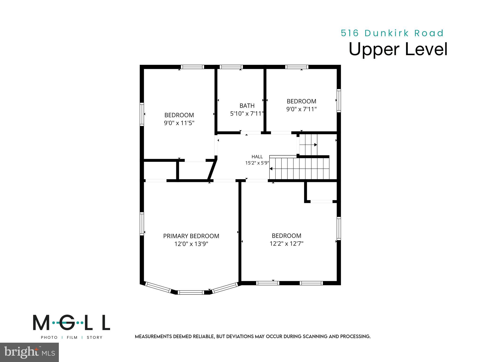 516 Dunkirk Road Baltimore, MD 21212 - Photo 52 of 55 Floor Plan
