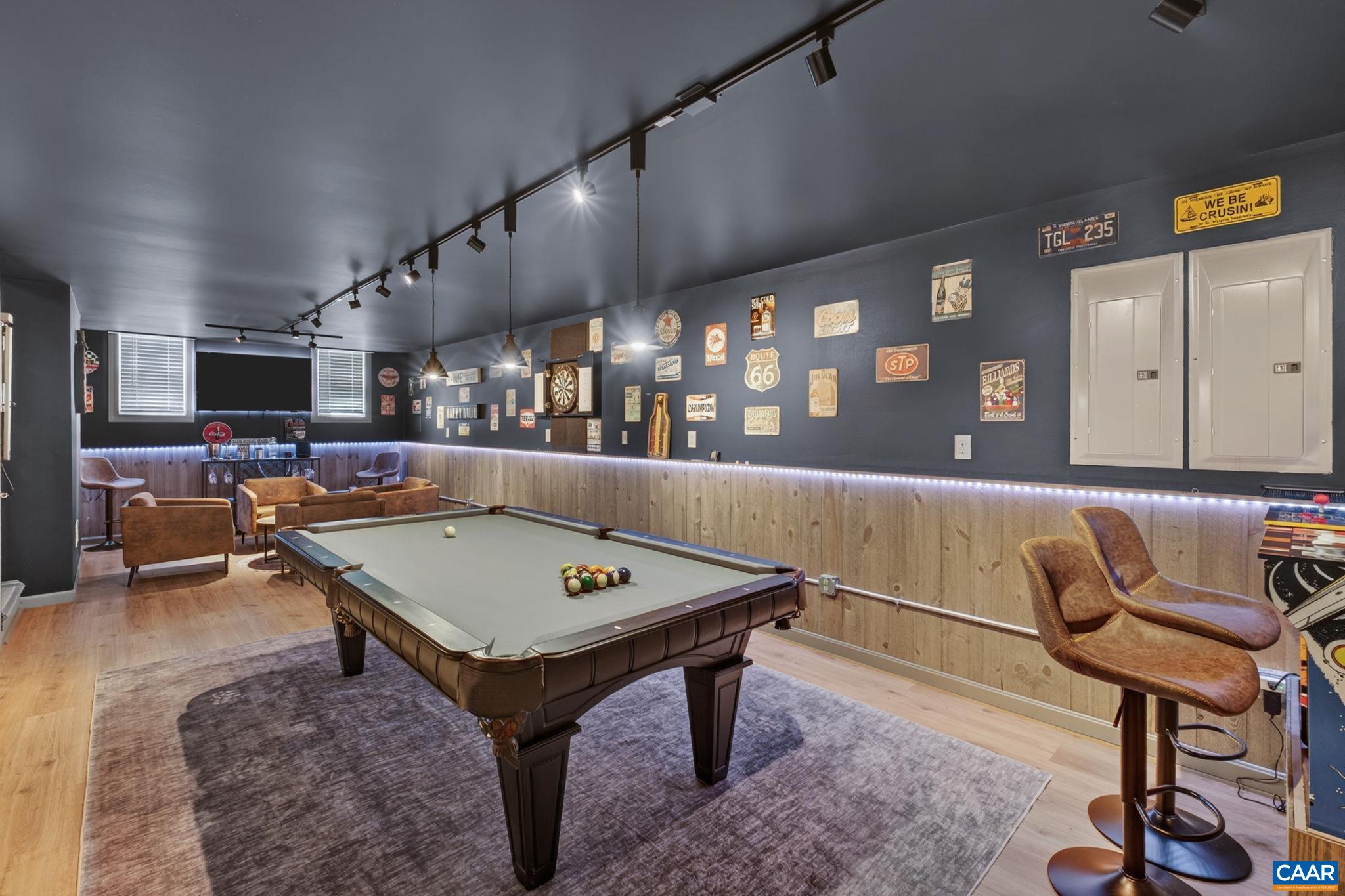 40 Brougham Road Palmyra, VA 22963 - Photo 38 of 55 Basement Game Room