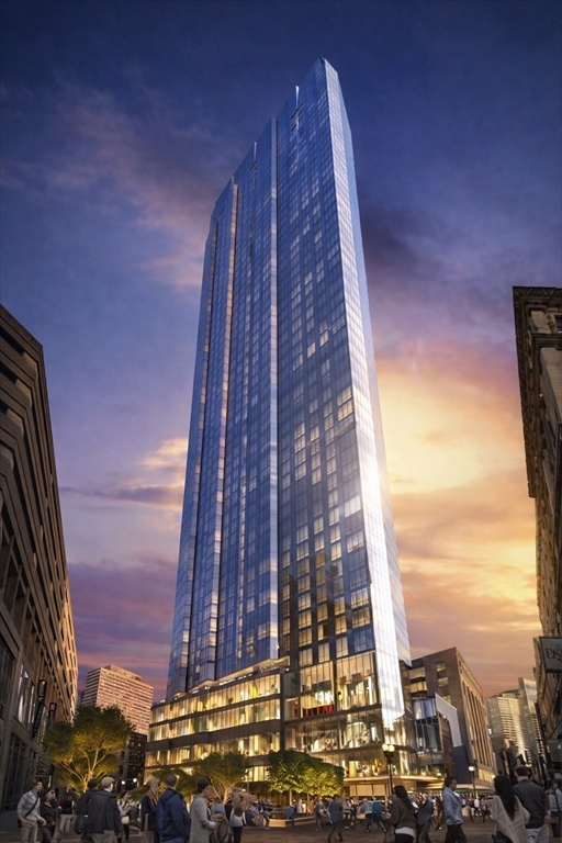 1 Franklin Street, Unit 1714 Boston, MA 02110 - Photo 2 of 10 a view of a tall building