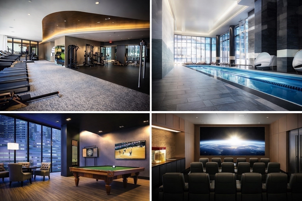 1 Franklin Street, Unit 1714 Boston, MA 02110 - Photo 9 of 10 a view of a living room and dining room