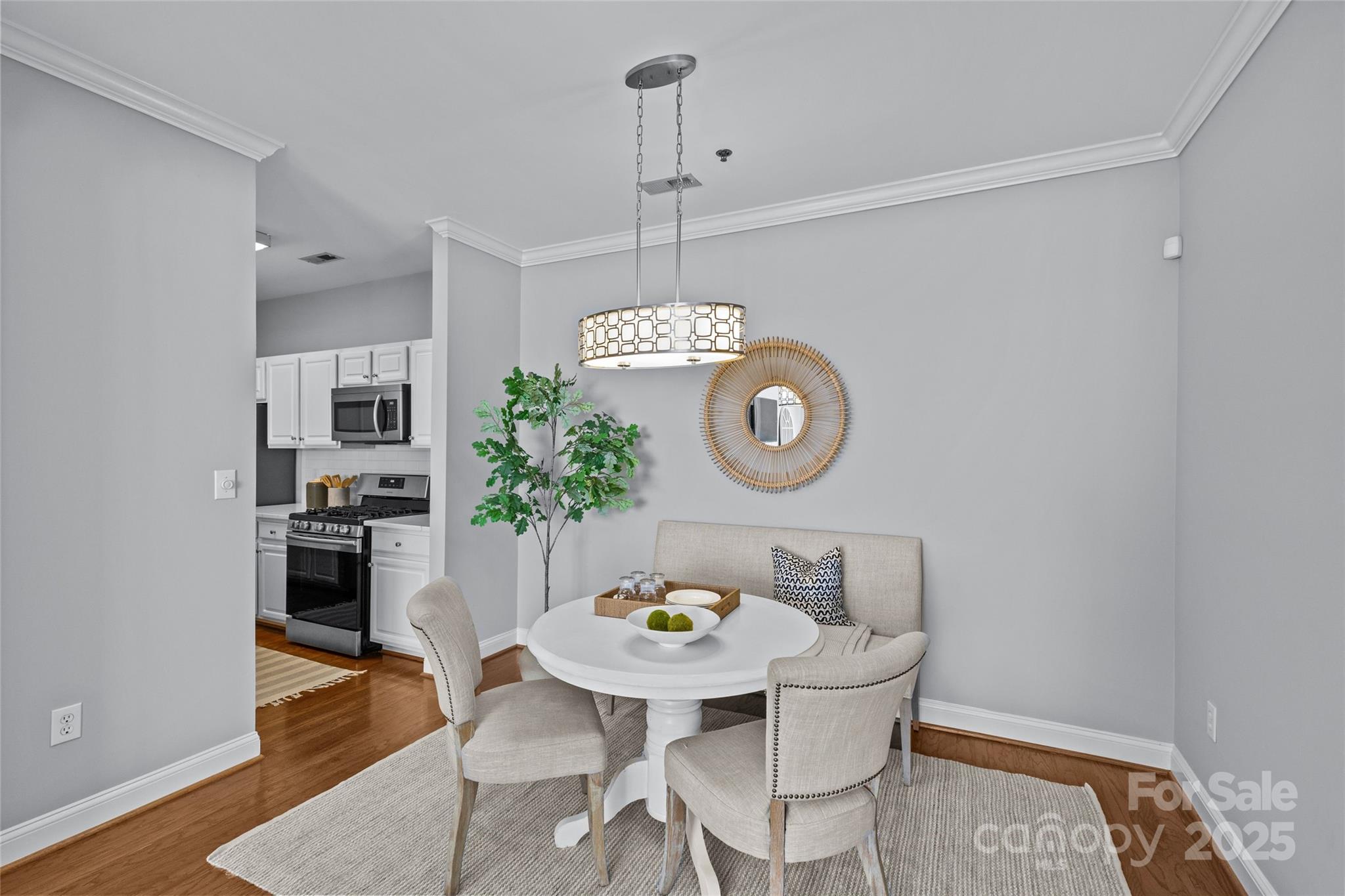 5601 Fairview Road, Unit 24 Charlotte, NC 28209 - Photo 16 of 38 a view of a dining room with furniture