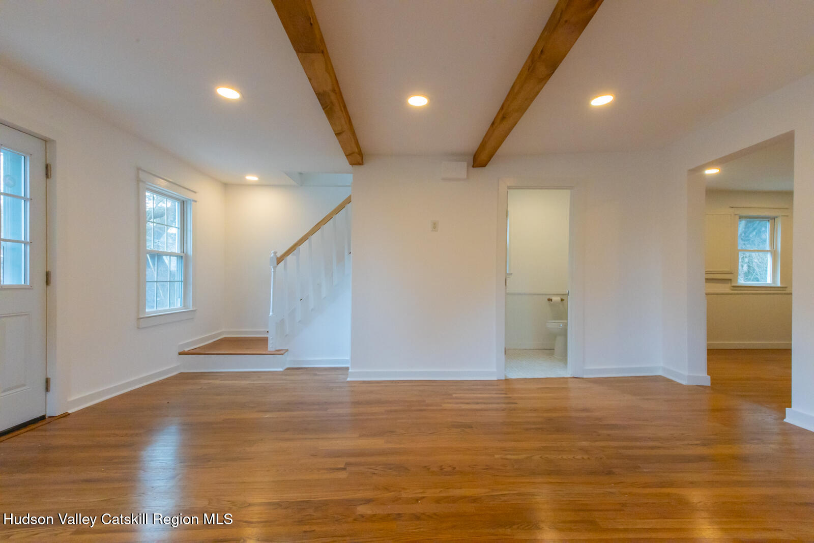 148 Esopus Creek Road Saugerties, NY 12477 - Photo 4 of 19 a view of empty room with wooden floor
