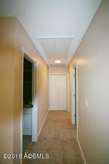 159 Brickyard Point Road South, Unit C Beaufort, SC 29907 - Photo 11 of 14 hallway to 2 bedrooms
