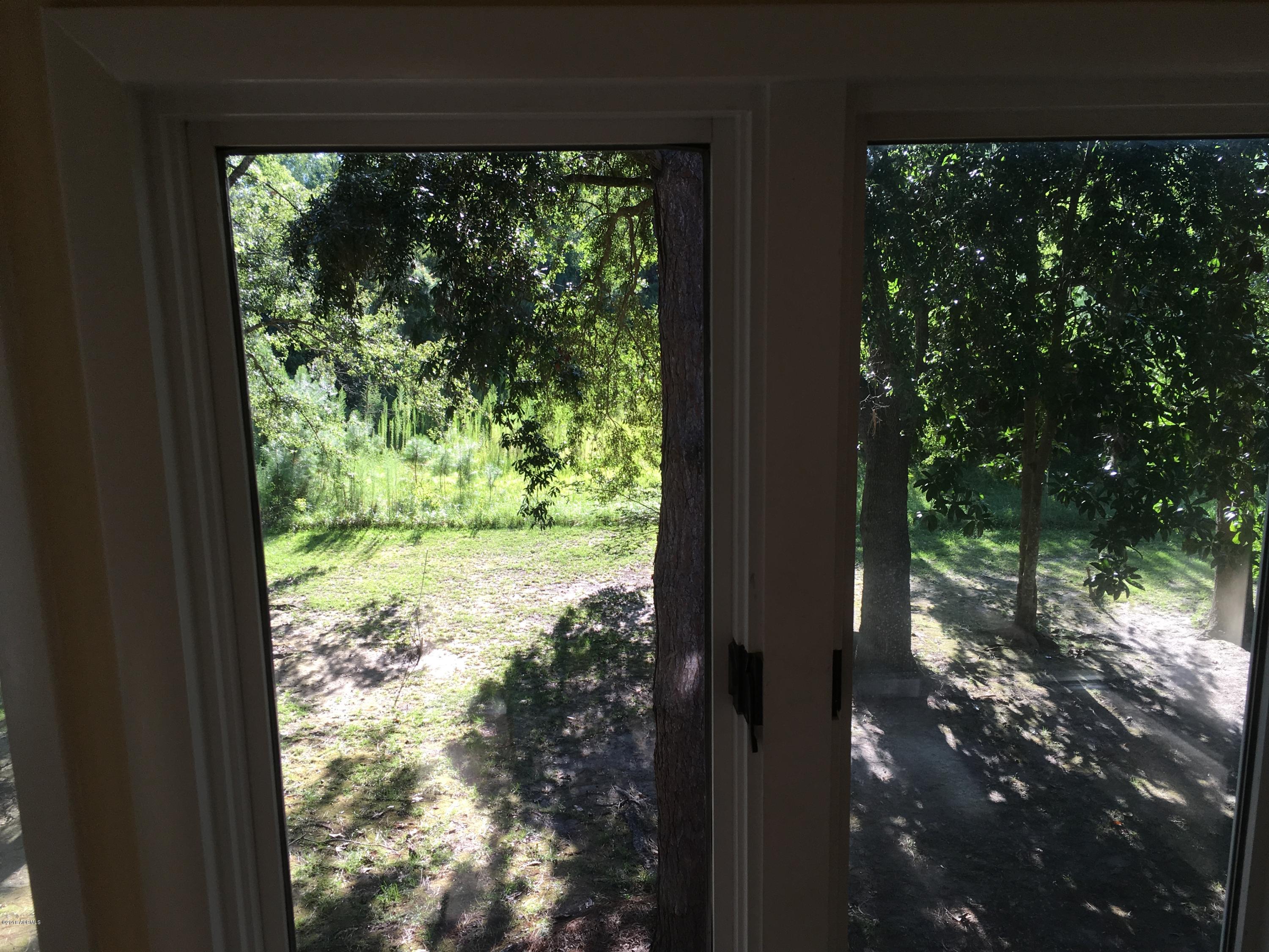 159 Brickyard Point Road South, Unit C Beaufort, SC 29907 - Photo 8 of 14 view into backyard