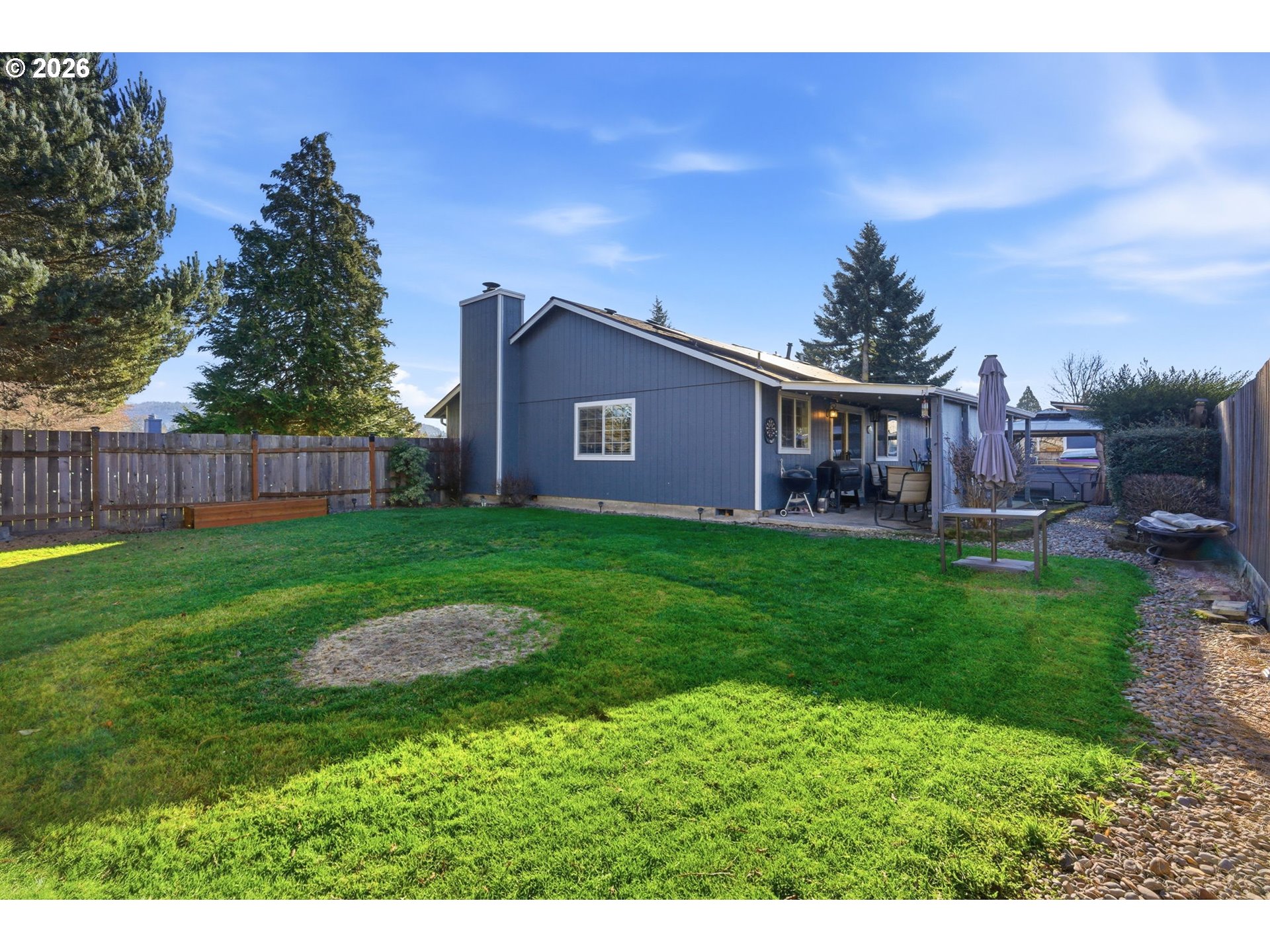 1801 North Cedar Street Newberg, OR 97132 - Photo 26 of 30 a house view with a garden space
