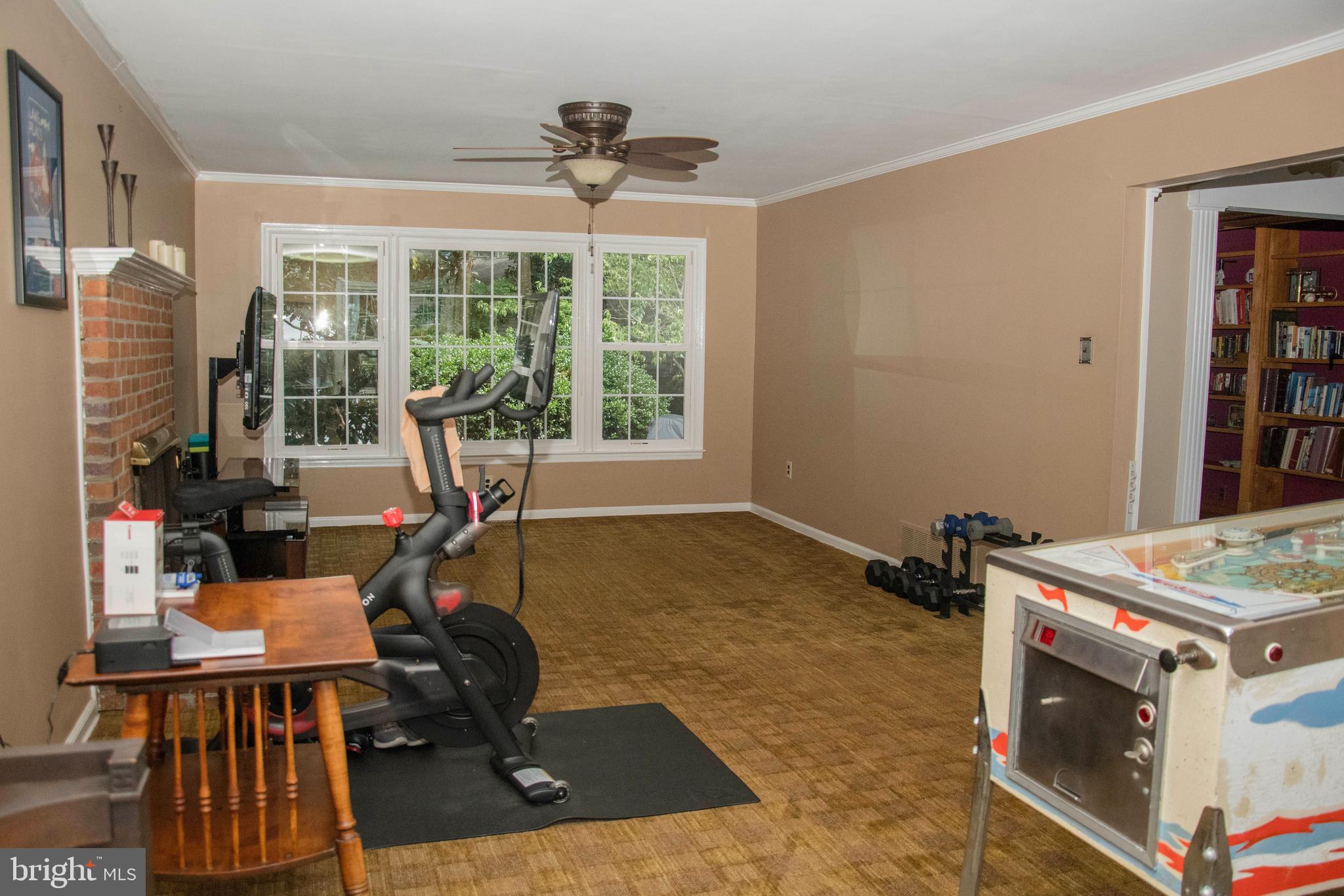2802 Waterford Drive Cinnaminson, NJ 08077 - Photo 34 of 59 a room with gym equipment and a window