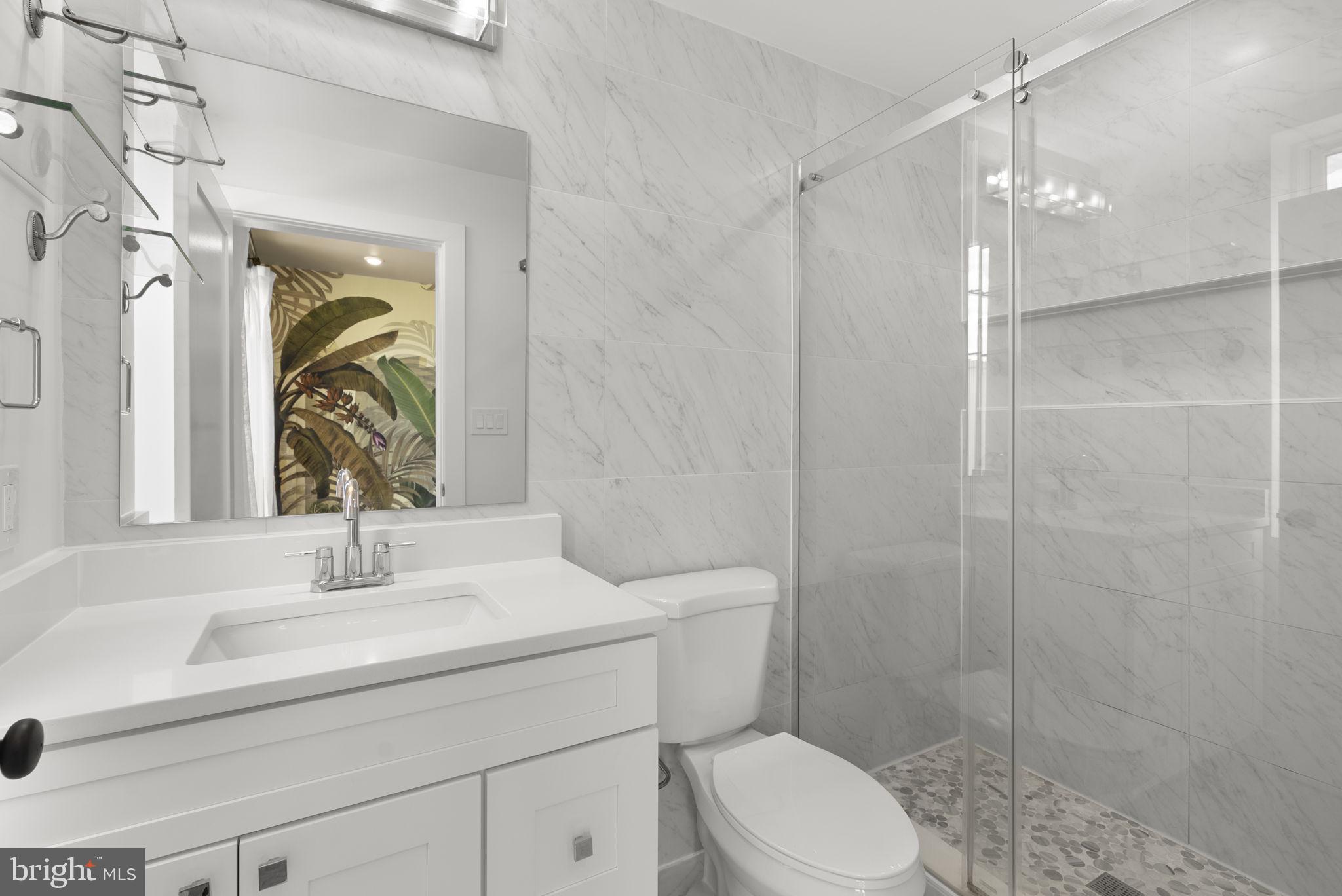 2325 High Street Southeast, Unit 3 Washington, DC 20020 - Photo 23 of 28 a bathroom with a sink toilet and shower