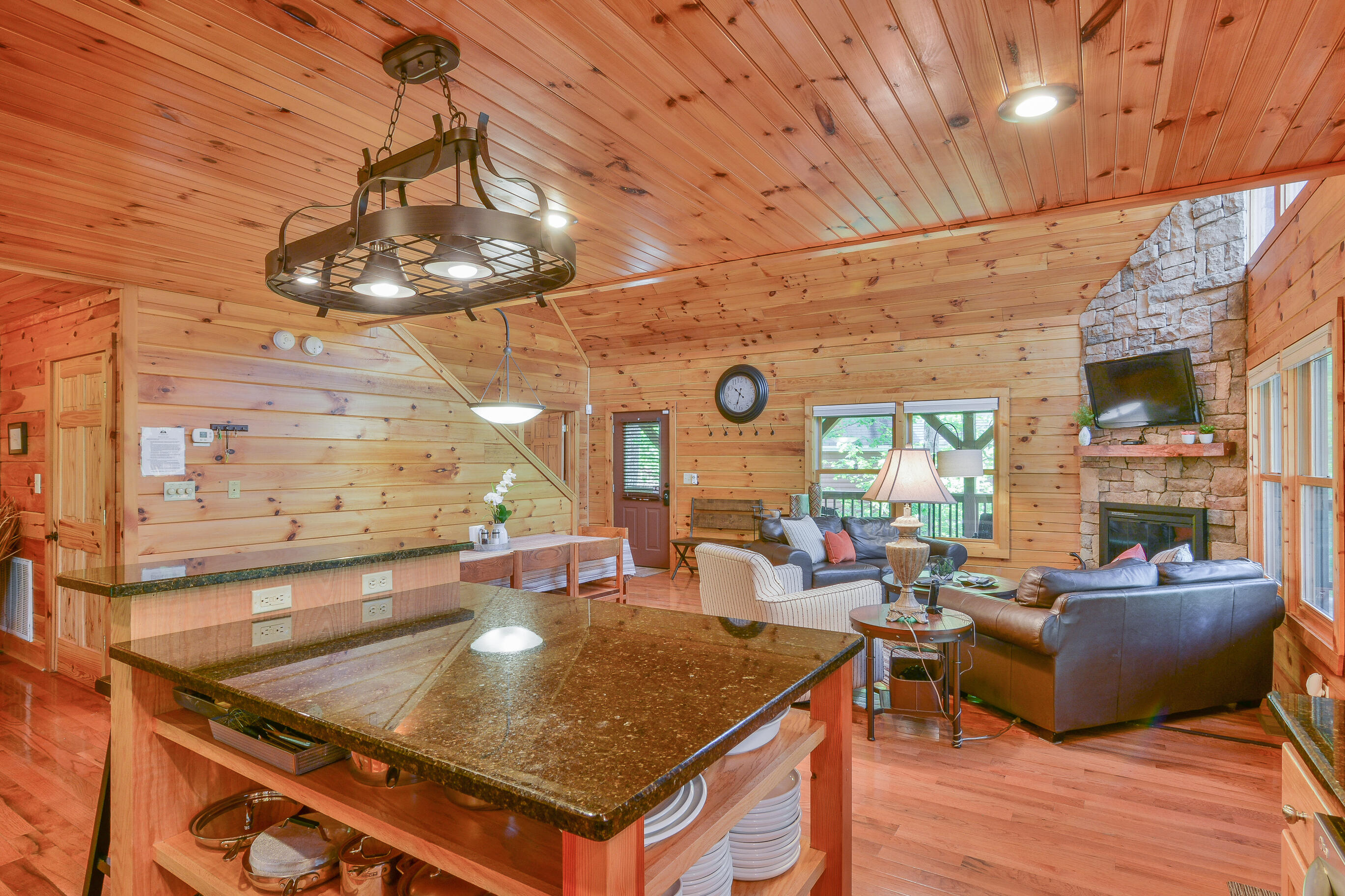 3219 Draft Road Butler, TN 37640 - Photo 12 of 50 KITCHEN TO LIVING ROOM