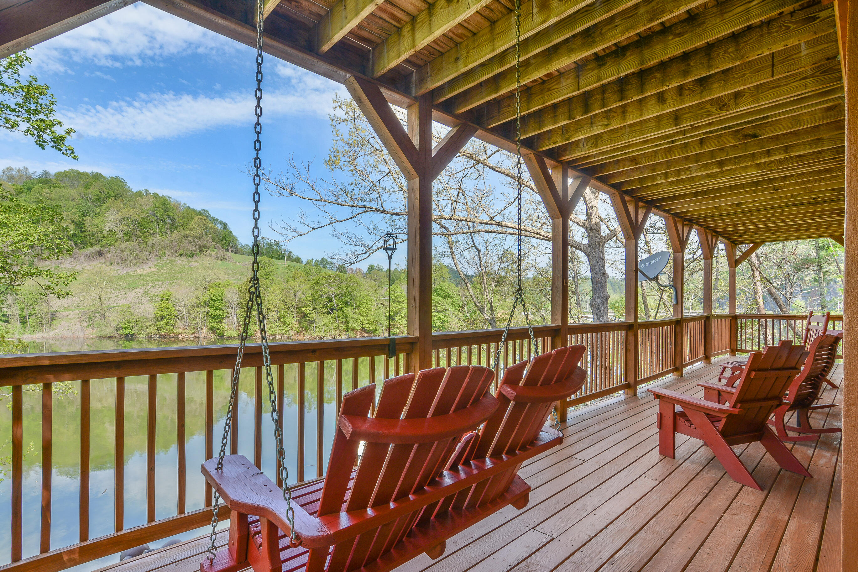 3219 Draft Road Butler, TN 37640 - Photo 43 of 50 ANOTHER SWING & COVERED DECK