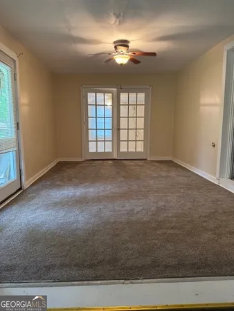 a view of a walk in closet