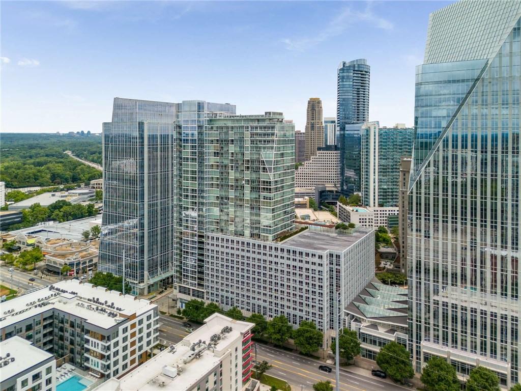 3325 Piedmont Road Northeast, Unit 2006 Atlanta, GA 30305 - Photo 43 of 78 a view of a city with tall buildings