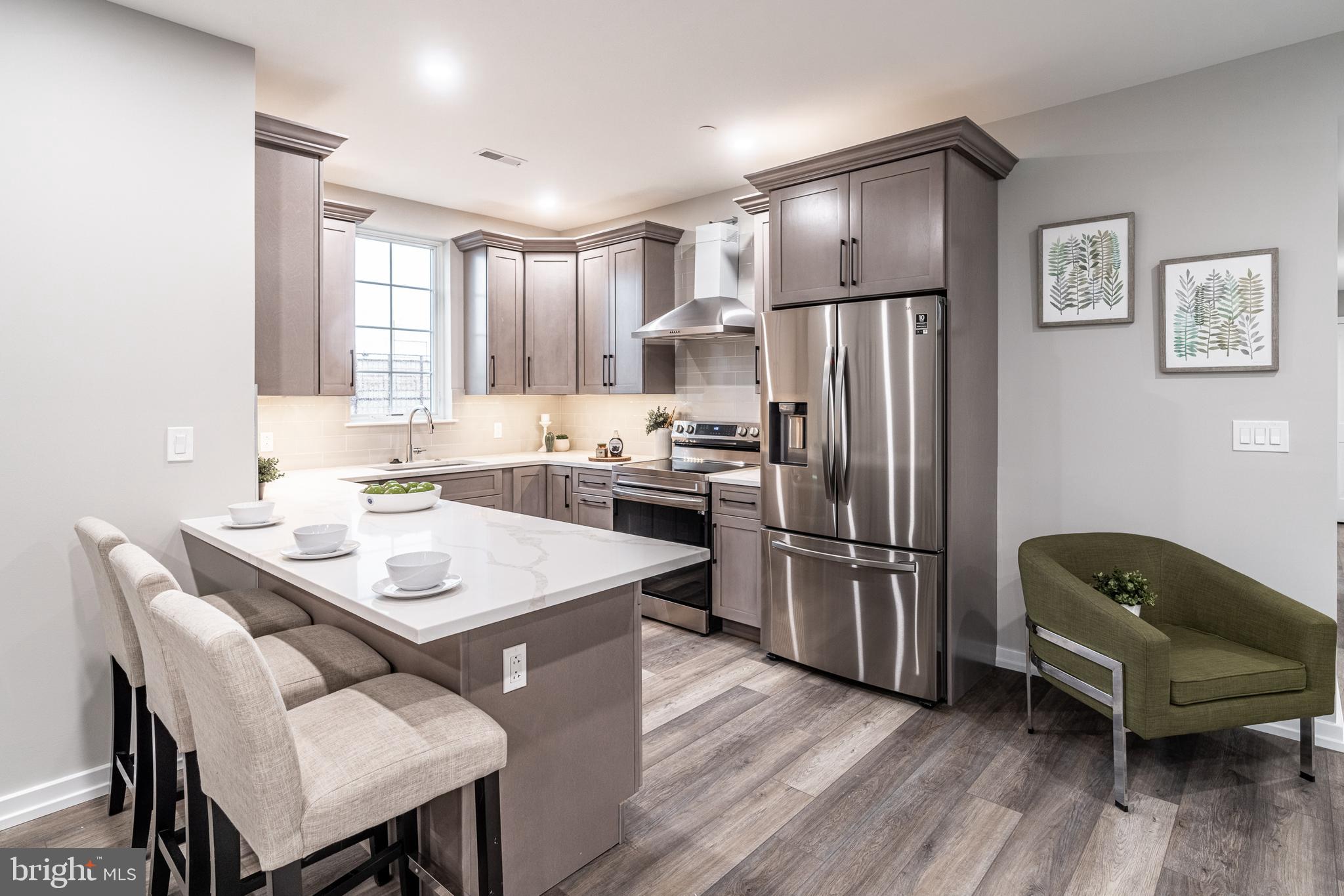 2412 Innovator Way Philadelphia, PA 19146 - Photo 3 of 117 a kitchen with a refrigerator a sink and a stove