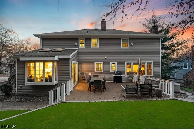 a view of a house with a patio