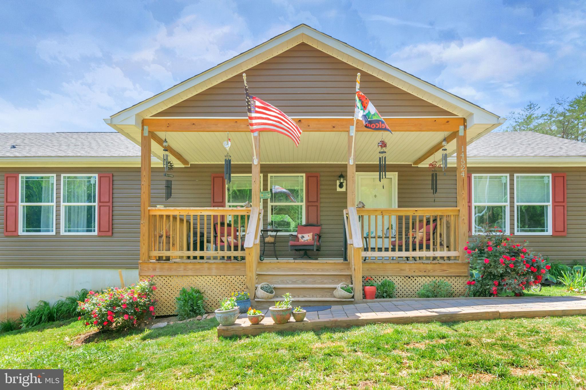 14524 Kendall Road Orange, VA 22960 - Photo 2 of 50 Front Covered Porch