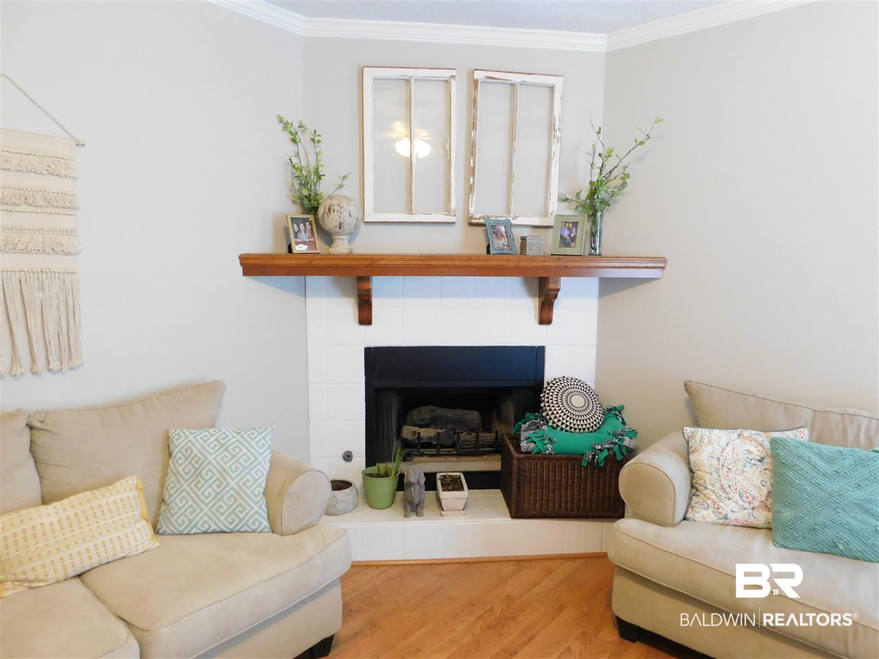 6359 Burnham Wood Place Mobile, AL 36608 - Photo 7 of 32 Fireplace in Living Room