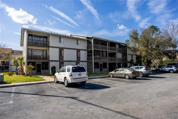a car parked in front of a house
