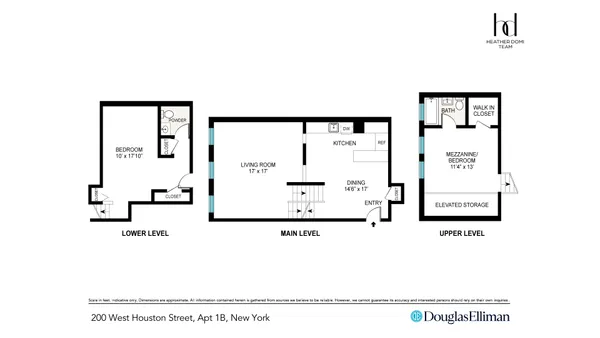 $12,000 | 200 West Houston Street, Unit 1B | West Village