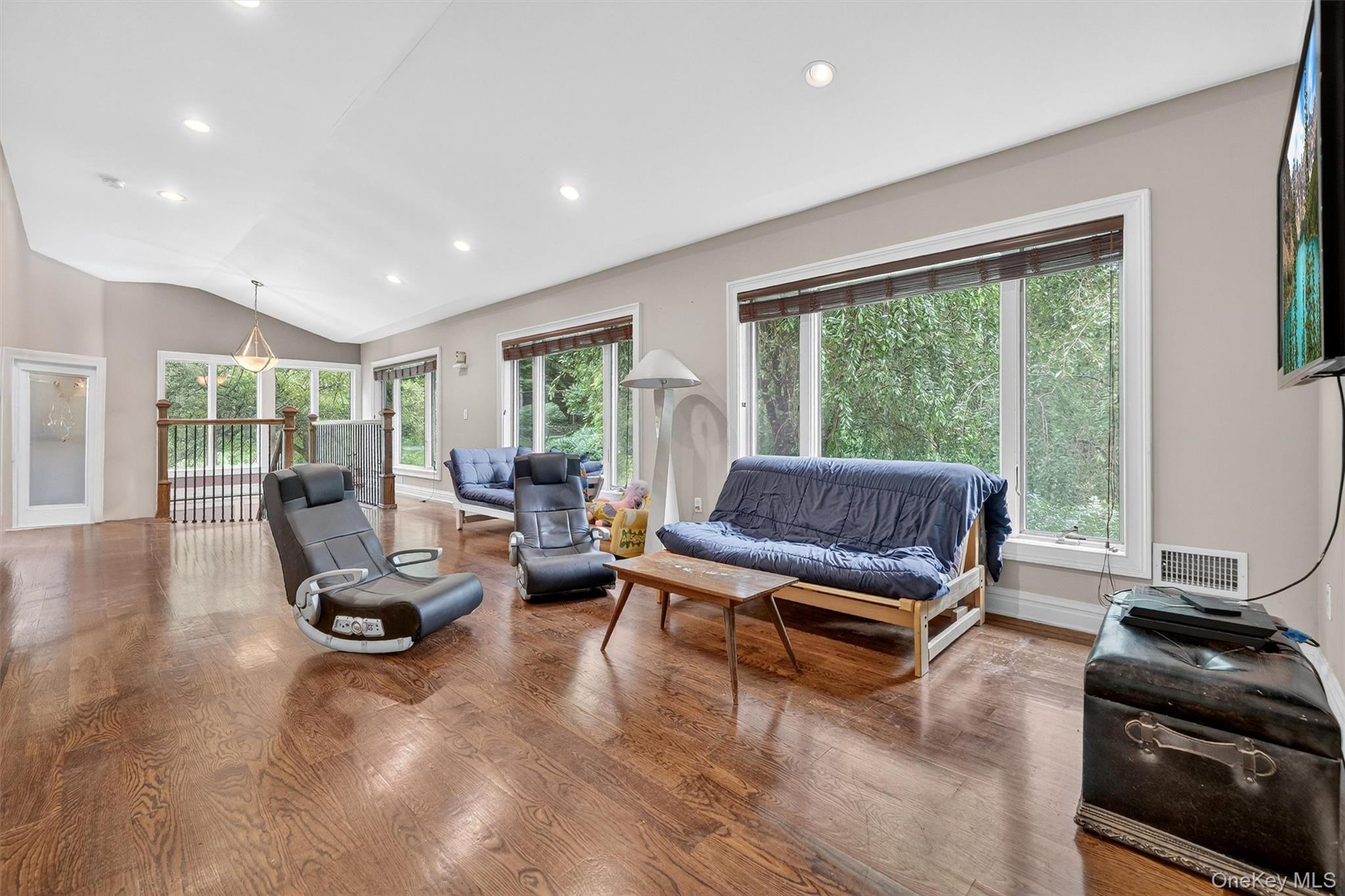 4 Cedar Hill Road Bedford, NY 10506 - Photo 24 of 50 a living room with furniture and floor to ceiling window