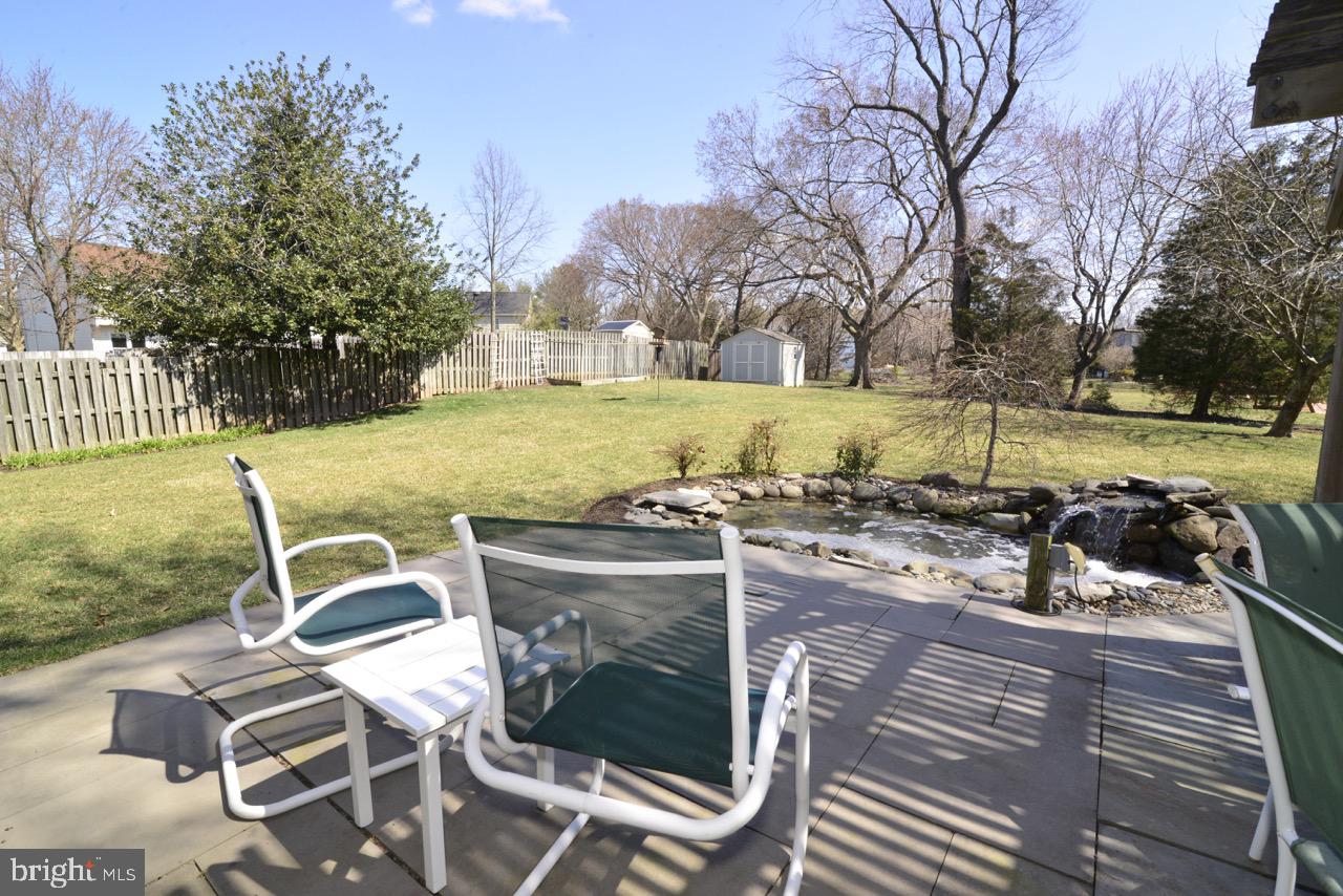 13366 Point Rider Lane Herndon, VA 20171 - Photo 30 of 40 Slate Patio with Water Feature