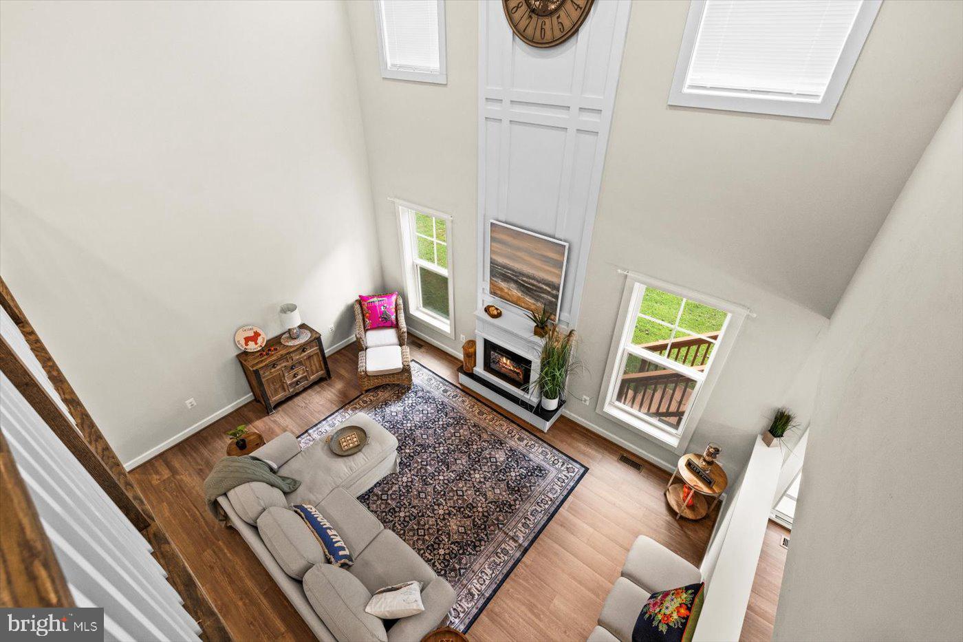 537 Monticello Circle Locust Grove, VA 22508 - Photo 33 of 107 a living room with furniture and a flat screen tv