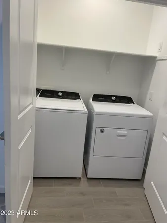a view of a small space