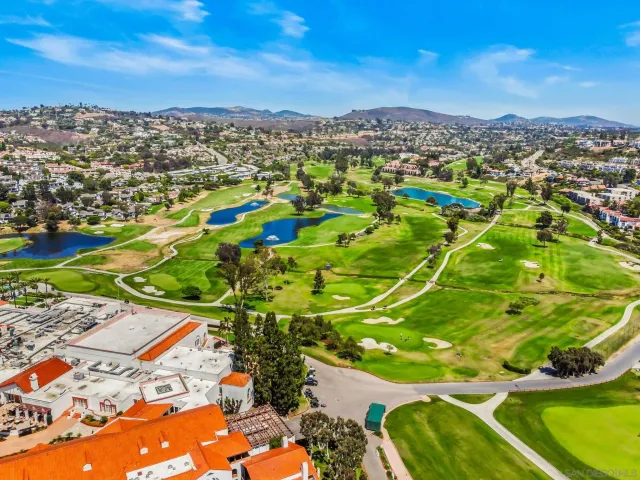a view of a city with ocean view