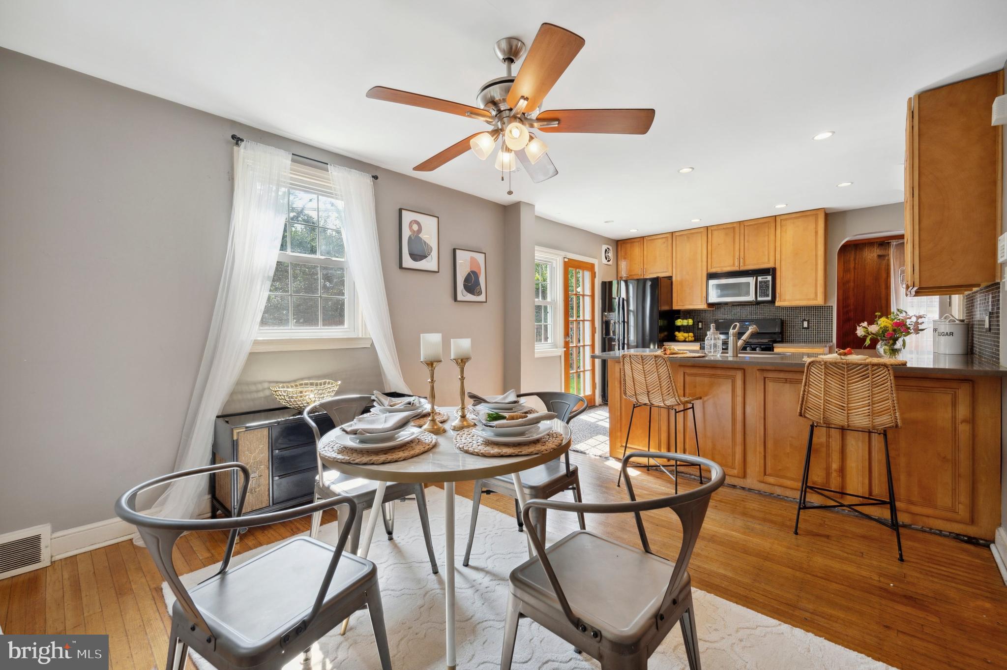 22 Trent Road Wynnewood, PA 19096 - Photo 11 of 41 Dining and Kitchen Area