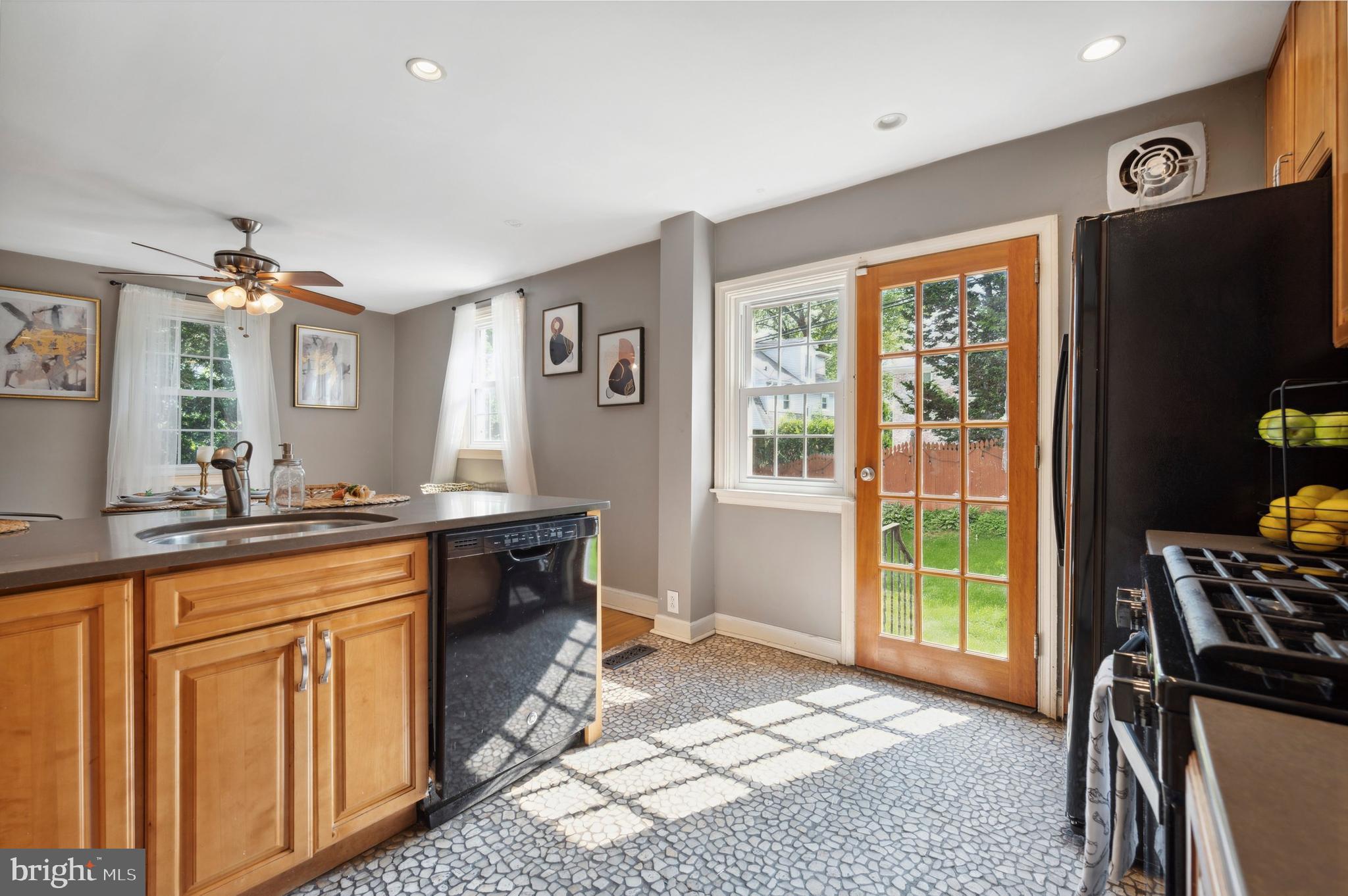22 Trent Road Wynnewood, PA 19096 - Photo 17 of 41 Sunlit Cooking Area