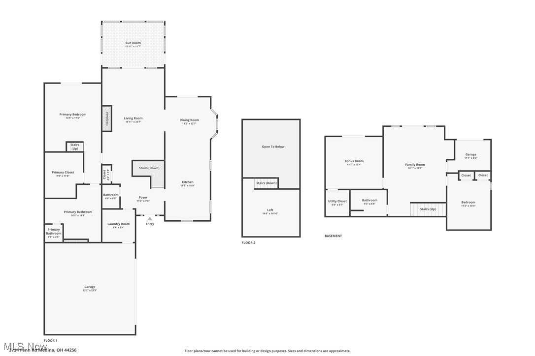 3734 Fenn Road Medina, OH 44256 - Photo 45 of 48 All dimensions are estimates. Buyer to do their own due diligence.