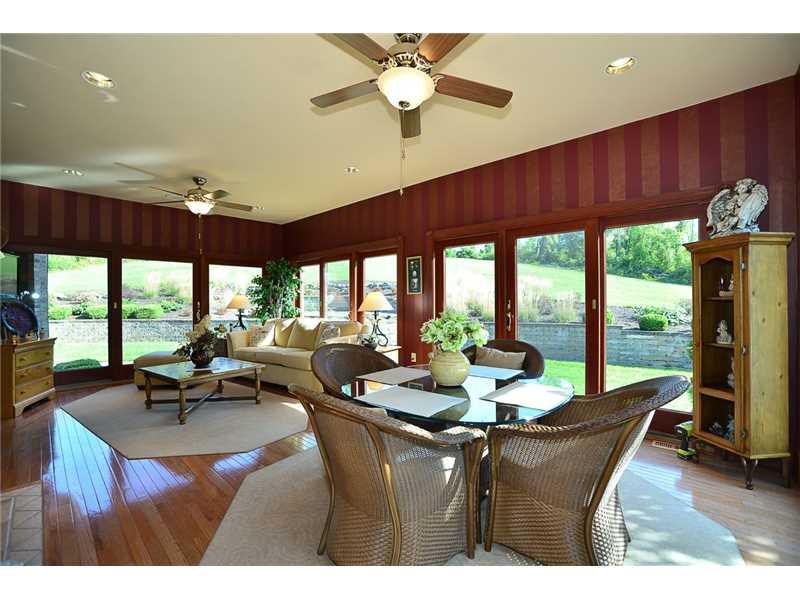 515 Seabright Road McDonald, PA 15057 - Photo 24 of 25 Sunroom. ENJOY THE SEASONS IN THIS ALL SEASON GLASSED SUNROOM HIGHLIGHTED BY HEATED HARDWOOD FLOORS!!!!!