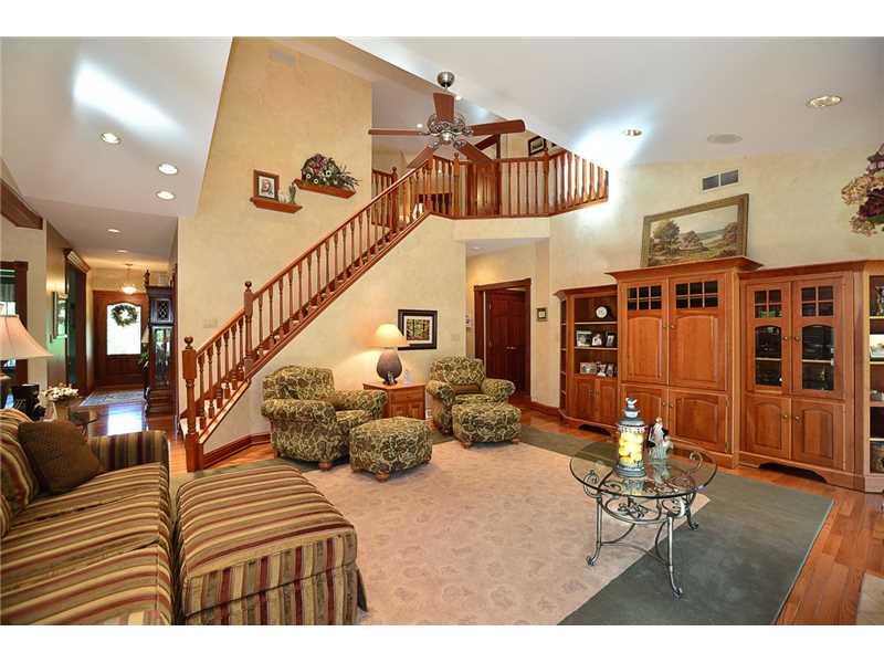 515 Seabright Road McDonald, PA 15057 - Photo 10 of 25 Family Room. TWO STORY FAMILY ROOM FLOWS FROM KITCHEN