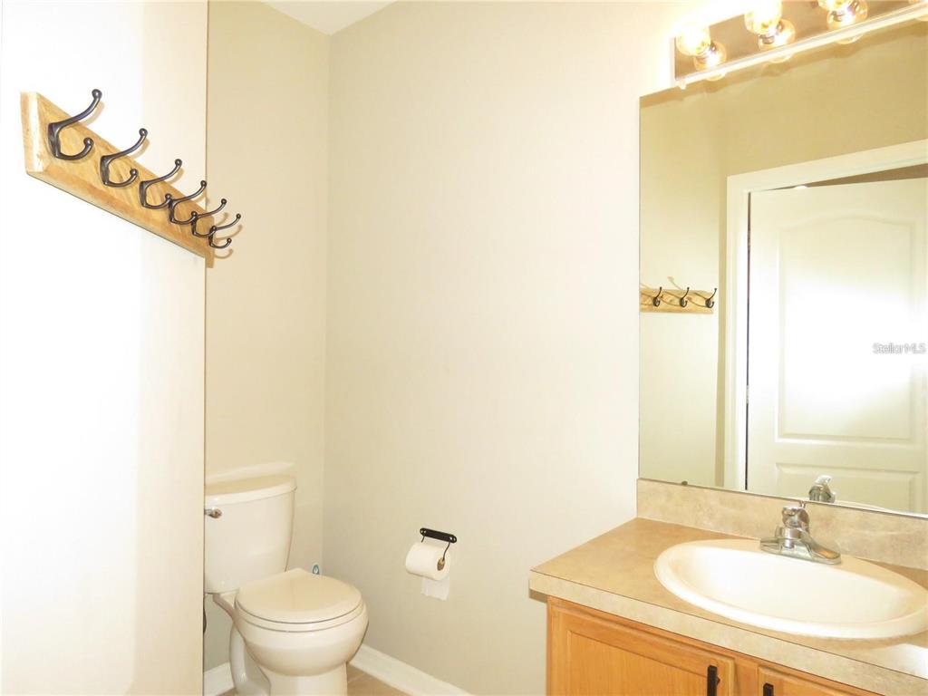 5868 Fishhawk Ridge Drive Lithia, FL 33547 - Photo 7 of 12 a bathroom with a sink toilet and a mirror