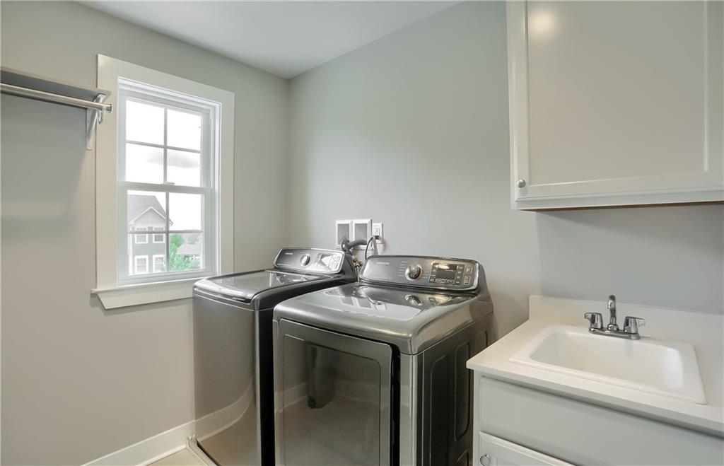130 Vista Ridge Lane Valencia, PA 16059 - Photo 22 of 25 The laundry room is conveniently located on the second level.