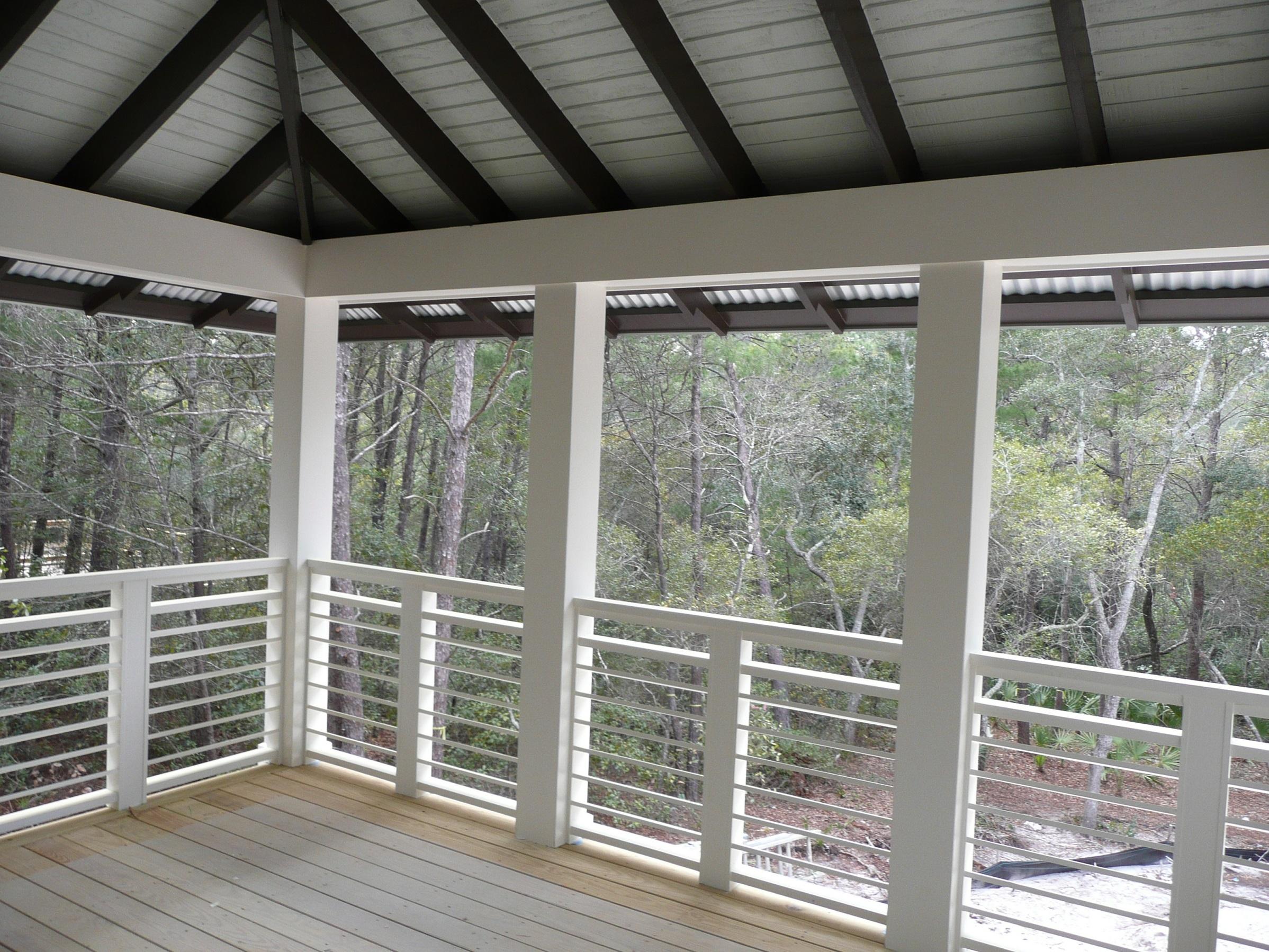 185 Okeechobee West Santa Rosa Beach, FL 32459 - Photo 7 of 37 Rear Porch.... oudoor living
