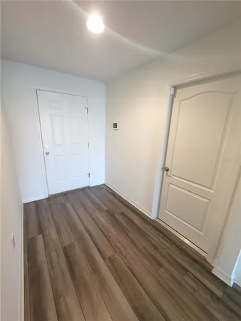 a view of empty room