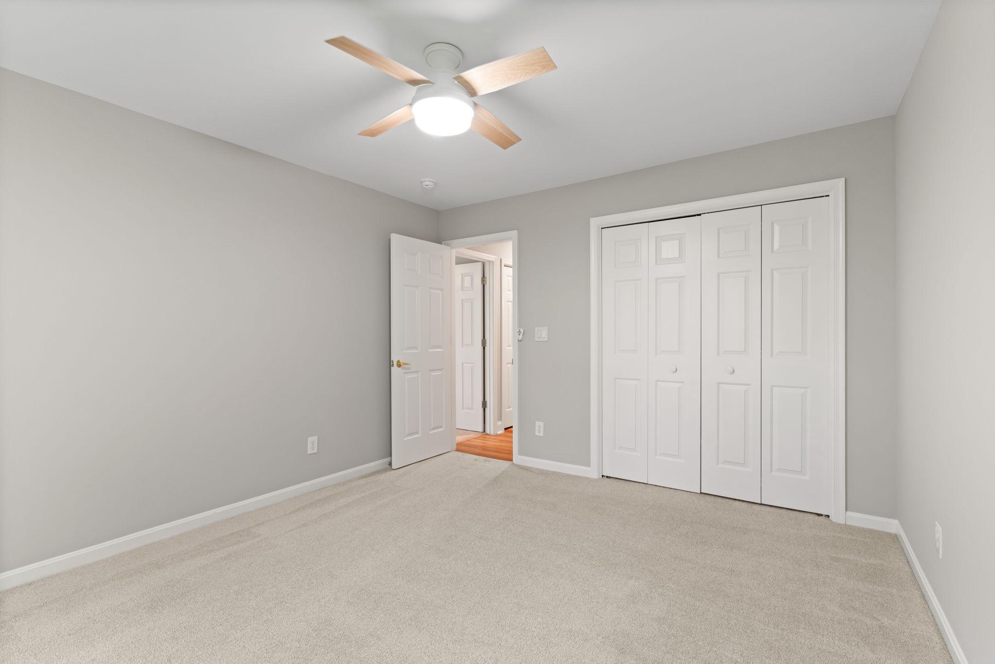 19 Winning Colors Road Stafford, VA 22556 - Photo 28 of 58 Bedroom 3 with Fresh Paint & Double-Door Closet
