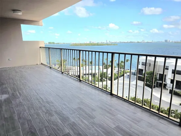 a view of a balcony