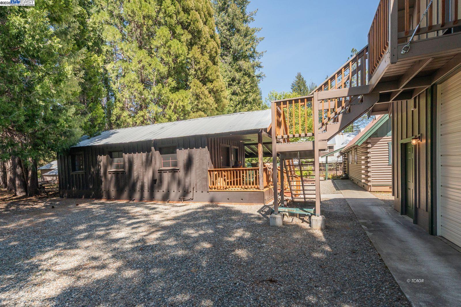 21 Cedar Road Trinity Center, CA 96091 - Photo 35 of 50 a view of a house with a yard