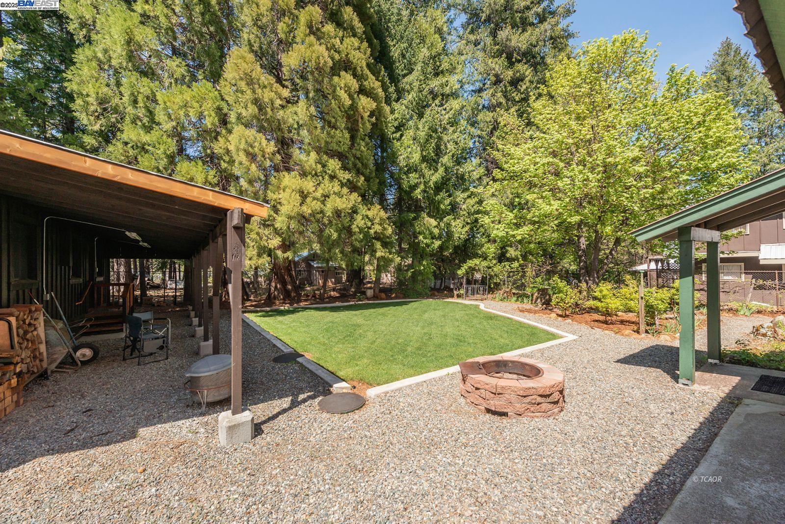 21 Cedar Road Trinity Center, CA 96091 - Photo 38 of 50 an outdoor space with seating
