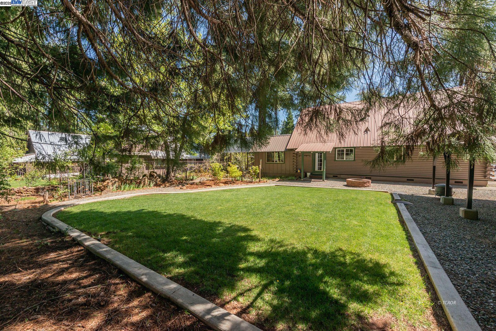 21 Cedar Road Trinity Center, CA 96091 - Photo 43 of 50 a view of yard with swimming pool and trees