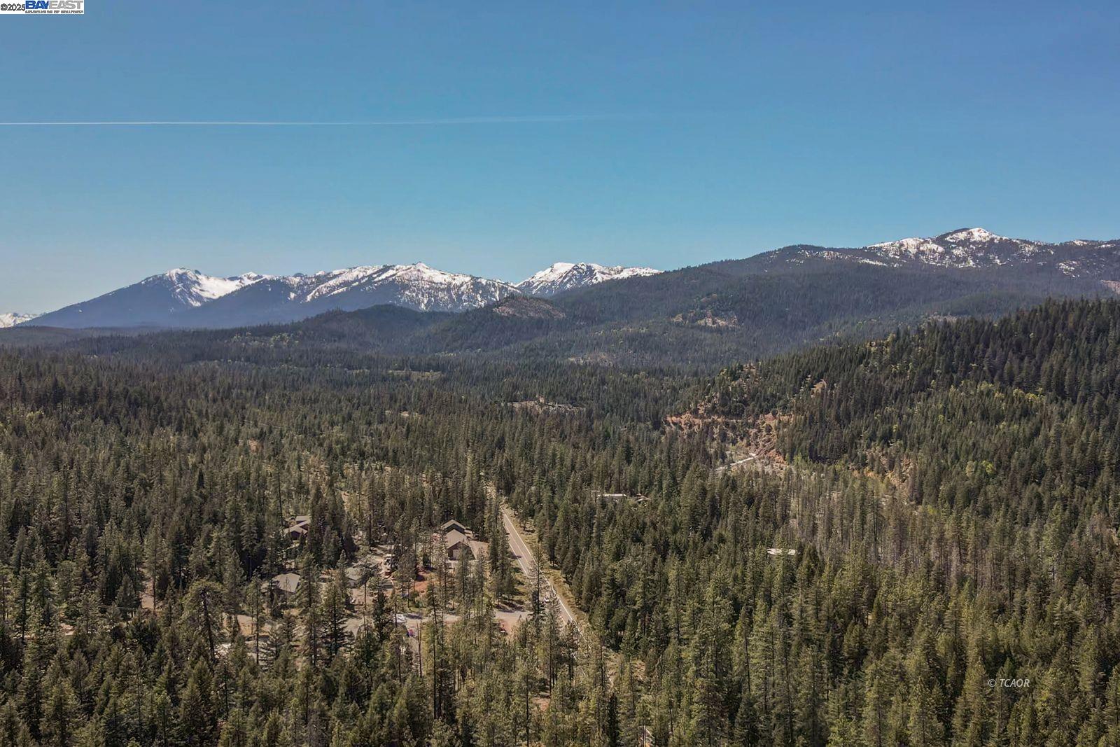 21 Cedar Road Trinity Center, CA 96091 - Photo 49 of 50 a view of a house with a mountain in the background