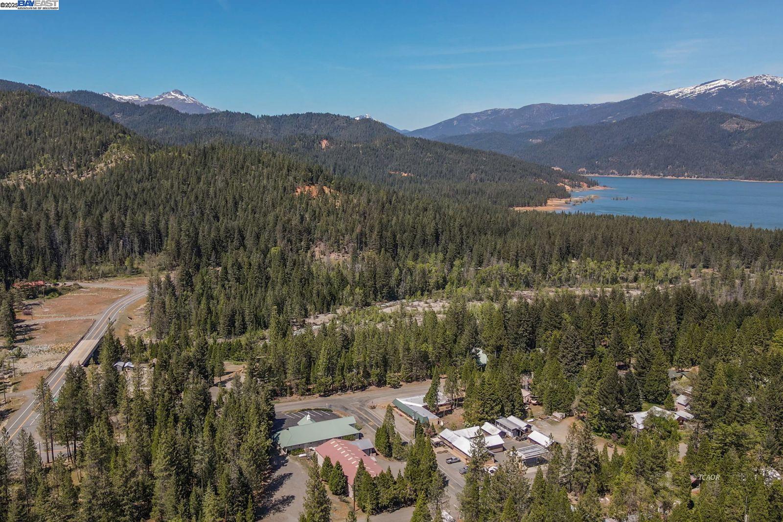 21 Cedar Road Trinity Center, CA 96091 - Photo 50 of 50 a view of a town with mountains in the background